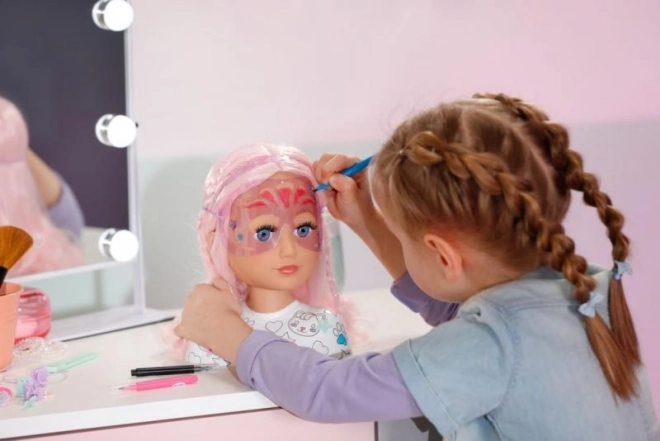 Kreativna pričesna glava BABY born