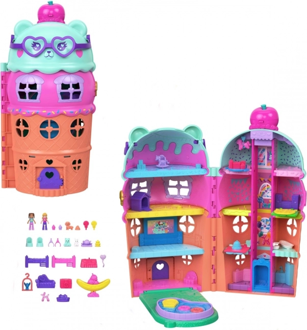 Polly Pocket Ledena hiška z bazenom