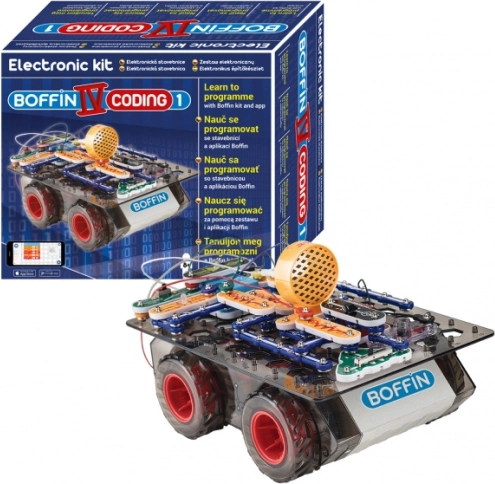 Elektronski konstrukcijski komplet Boffin IV Coding – programabilni avto