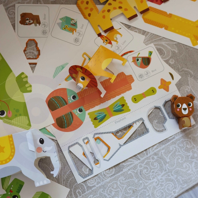 Woopie art&fun ustvarjalni set origami 3D živali