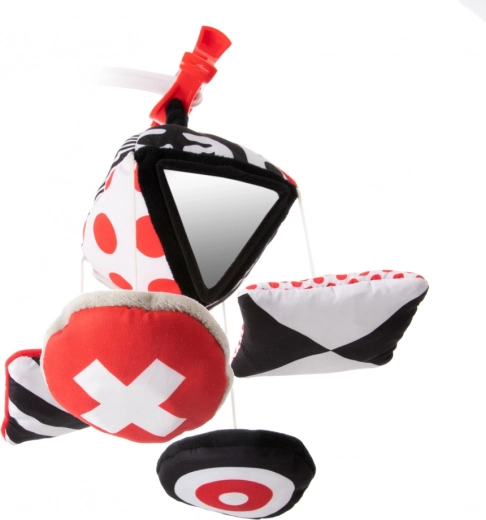 Kontrastne barve in ogledalca za razvoj vida