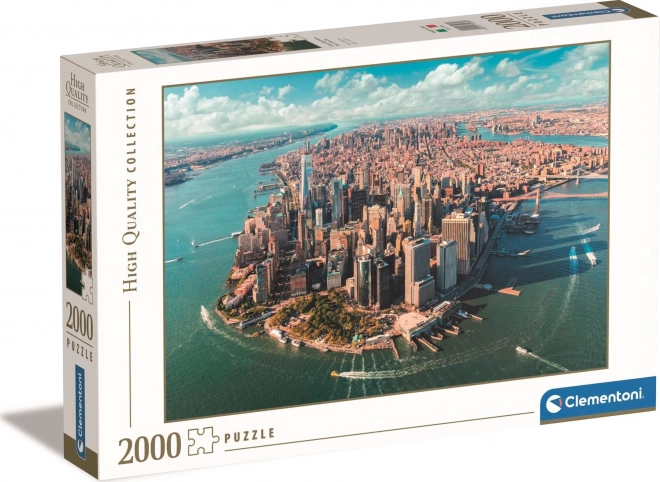 Sestavljanka 2000 kosov Visoka kakovost Spodnji Manhattan, New York City