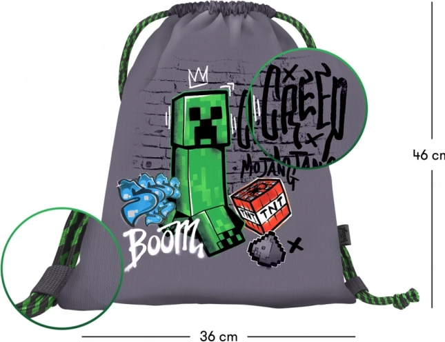 Vrečka za obutev ali drobnarije Minecraft TNT