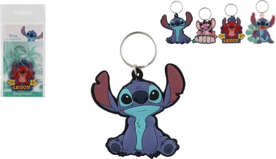 Gumijasti obesek za ključe Stitch