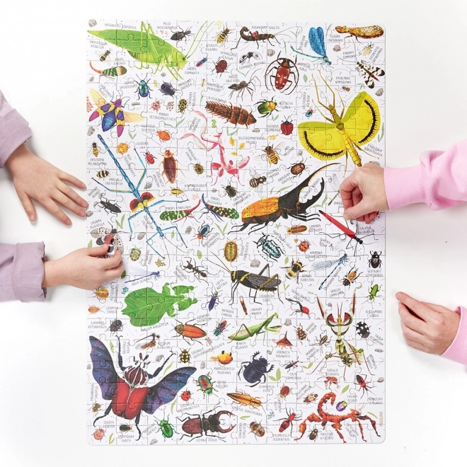 Sestavljanka Puzzlove Žuželke 200 kosov