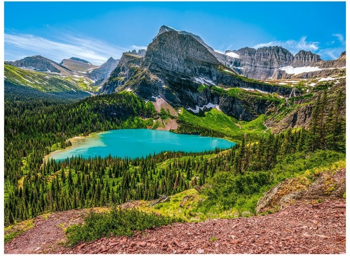 Castorland sestavljanka Jezero Grinnell 3000 kosov