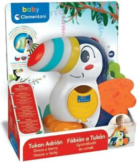 Interaktivni tukan Adrian CLEMENTONI BABY CZ/SK/HU