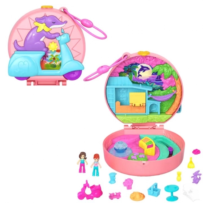 Polly Pocket Skuter Pustolovščina - Kompaktni Igralni Set