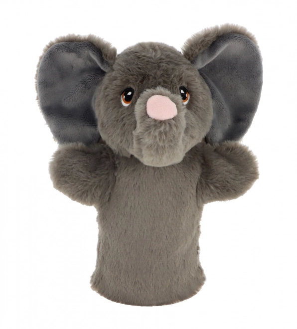 Keel Toys SE3076-6 Keeleco Slon - eko plišasti ročni lutka 27 cm