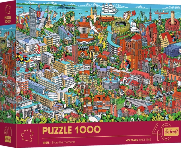 Trefl sestavljanka Premium Plus Share the Moments: Trimestje 1000 kosov