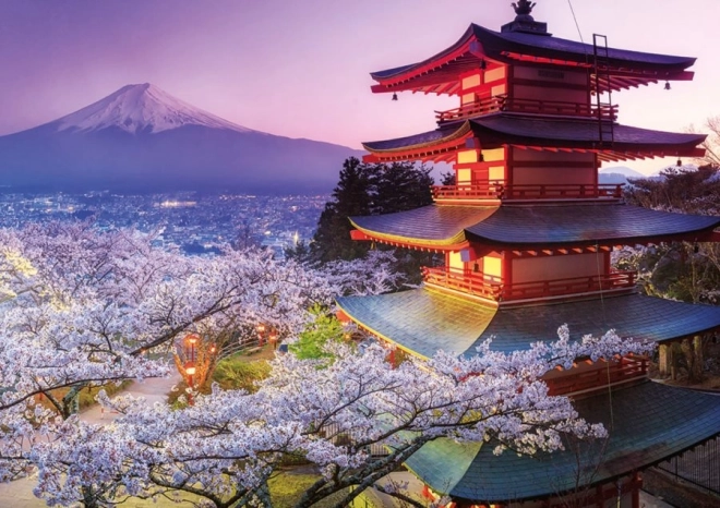 Sestavljanka EDUCA Gora Fuđi, Japonska – 2000 koščkov