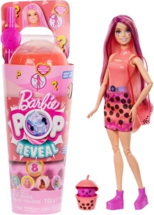 Barbie Pop Reveal Bubble Tea mango – punčka s presenečenjem