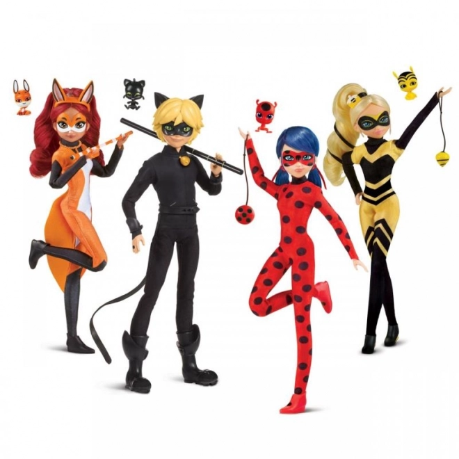Lutka Čudežna Ladybug z dodatki
