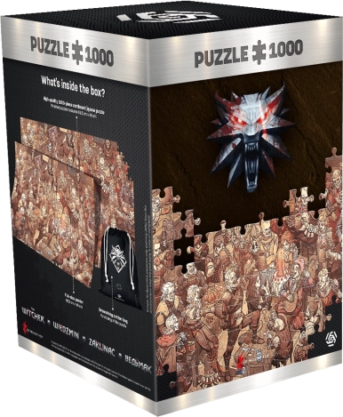 Sestavljanka The Witcher – Rojstni dan 1000 koščkov