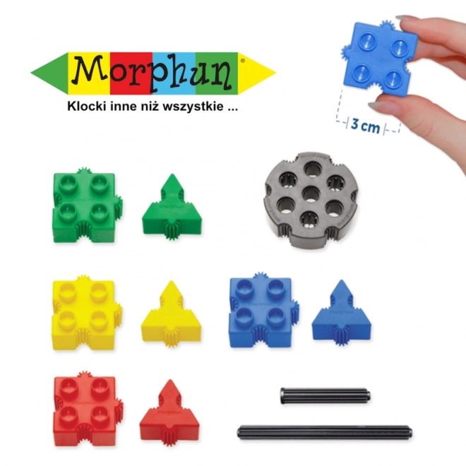 Morphun Konstrukcijski Set 200 kosov - Gradbene Kocke