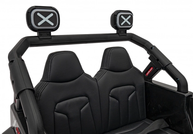 Otroški električni avto off-road črne barve