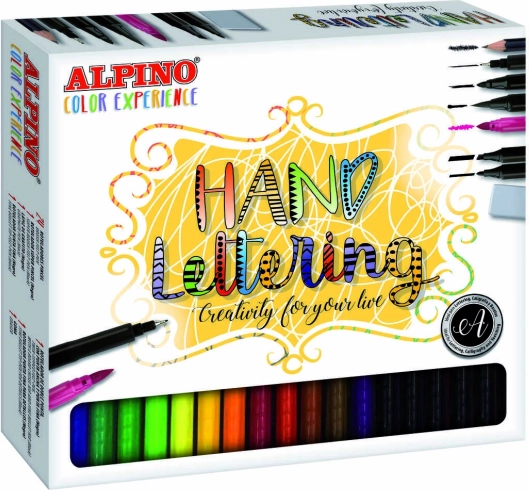 Komplet za kaligrafijo in risanje Alpino Color Experience