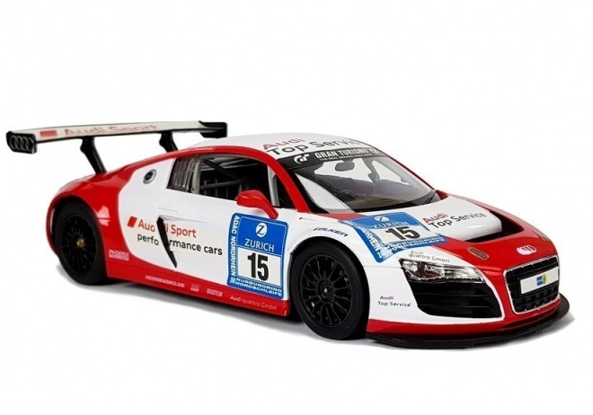 Rastar Audi R8 LMS daljinsko vodeni avto 1:14 belo-rdeče