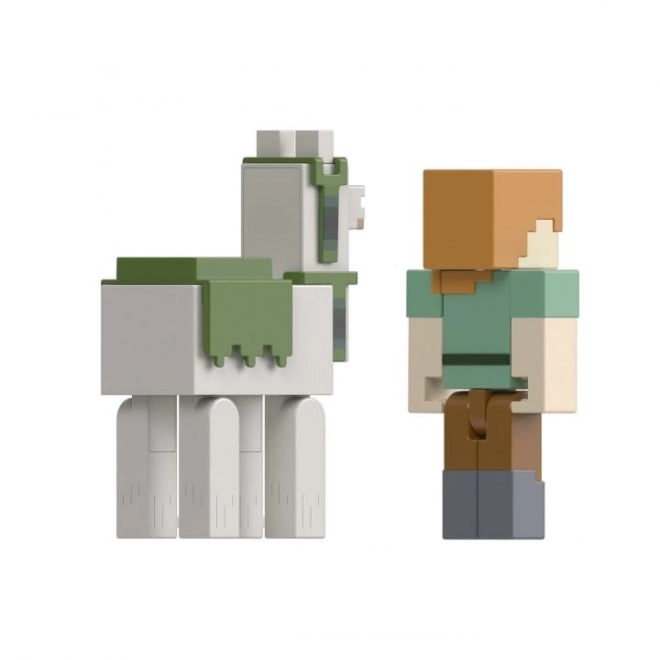 Minecraft figurice Alex in lama