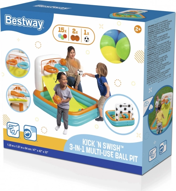 Napihljivi Igralni Center Bestway z Žogicami