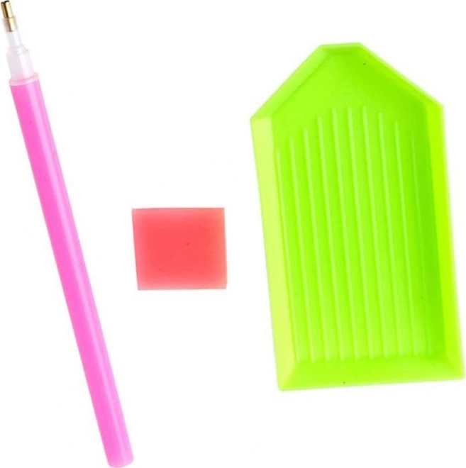 Set za diamantno slikanje - rožnati flamingi