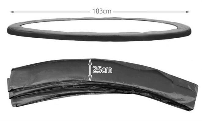 Vzmetna zaščita za trampolin 183 cm