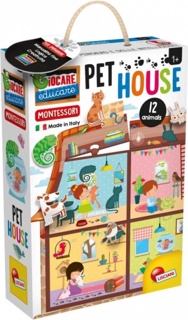 Montessori Hišica za živali