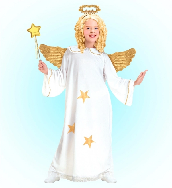 Kostum Angel za otroke s halo