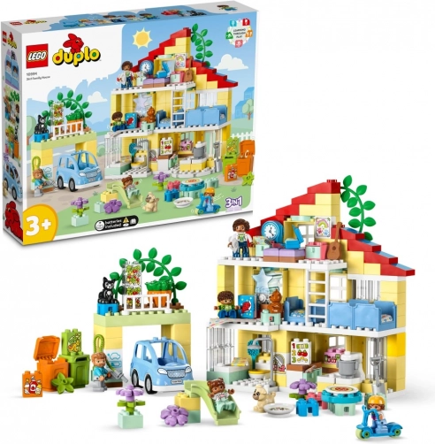 LEGO DUPLO 10994 Družinska hiša 3 v 1