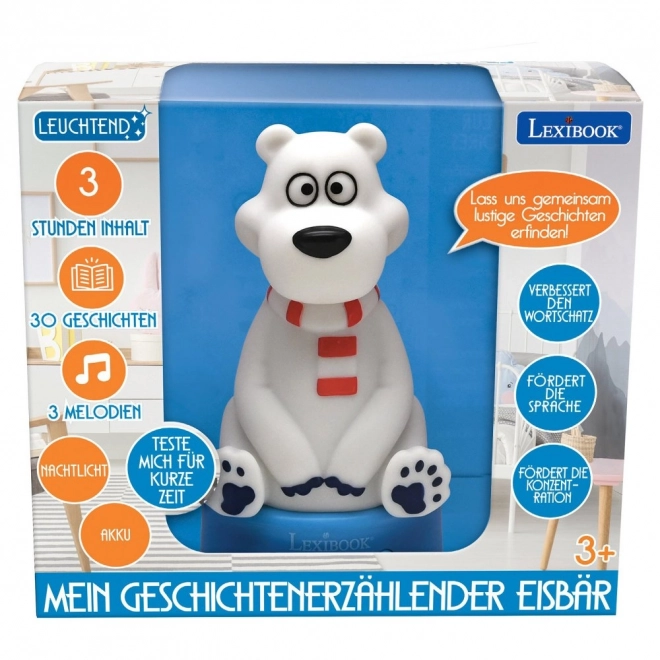 3D medvedek s pravljicno nočno lučjo
