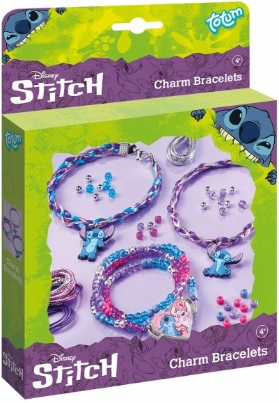 Ustvarjalni komplet za izdelavo zapestnic z motivom Stitch
