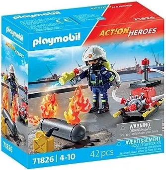 Action Heroes gasilec z vodno črpalko