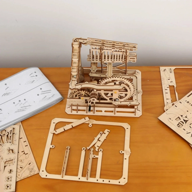 Trapdoors Marmorna Ekipa - Krogelna steza - 3D lesena sestavljanka