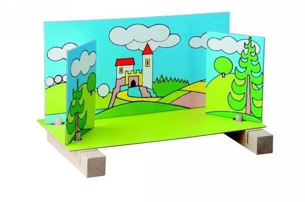Magnetno leseno gledališče - grad