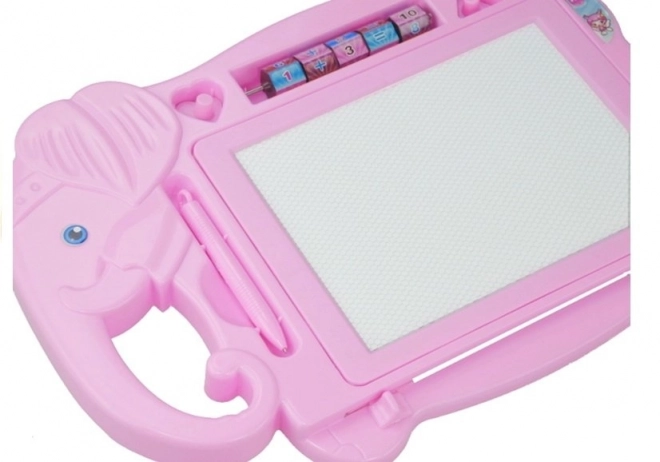 Magnetna tabla Elephant Stamp Pink