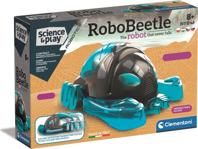 Clementoni Science & Play Robotics RoboBeetle – robotski hrošč s protipadnim mehanizmom