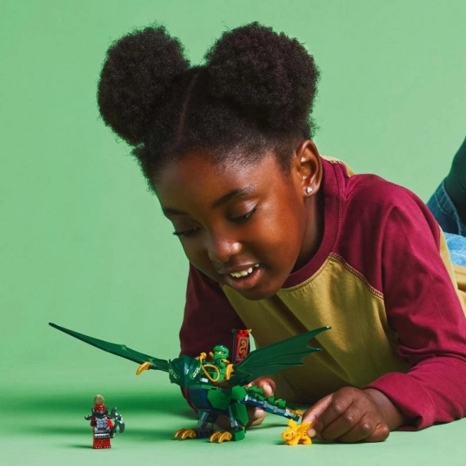Lego Ninjago zeleni gozdni zmaj Lloyda