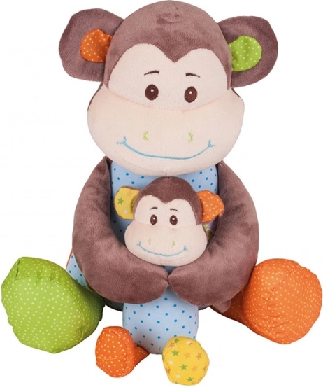 Bigjigs Baby plišasta opička Cheeky – velika