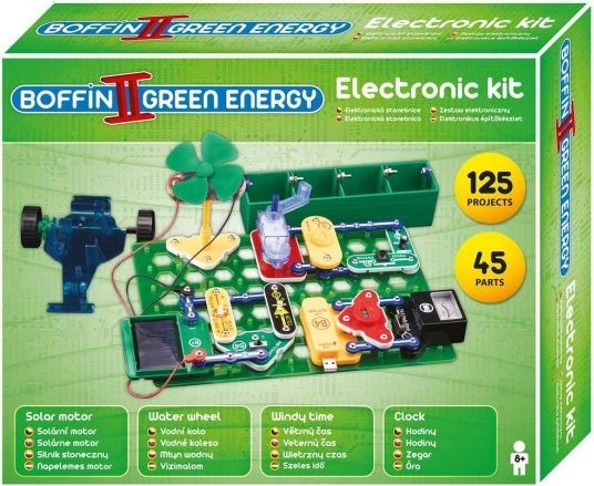 Boffin II zelena energija – elektronski konstruktor 125 projektov
