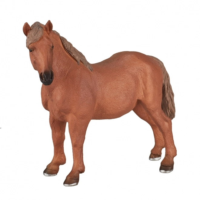 Figurica rjave kobile Suffolk Punch