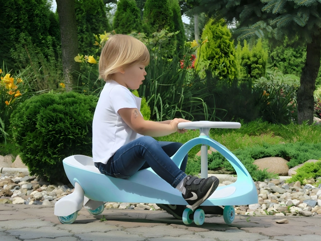 Vozilo s LED kolesi roza ECOTOYS
