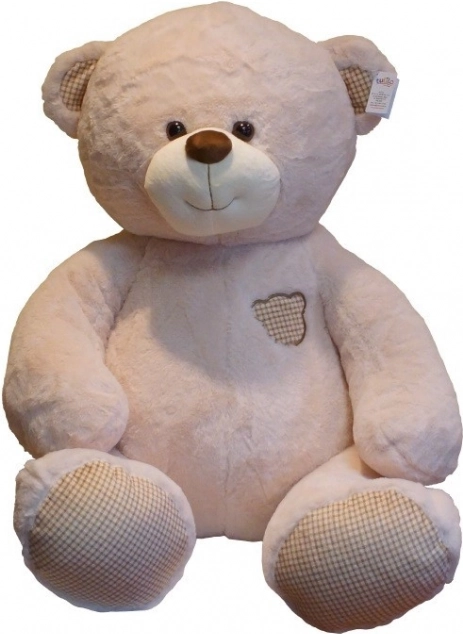 Plišasti medved Oktavijan krem 75 cm