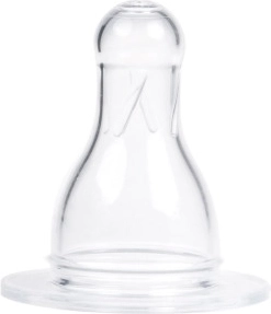 Silikonski cucelj češnjica 1 – počasen pretok, 2 kosa CANPOL BABIES