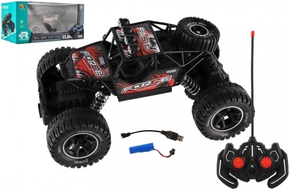 RC terensko vozilo 26 cm z polnilnim paketom in svetlobo