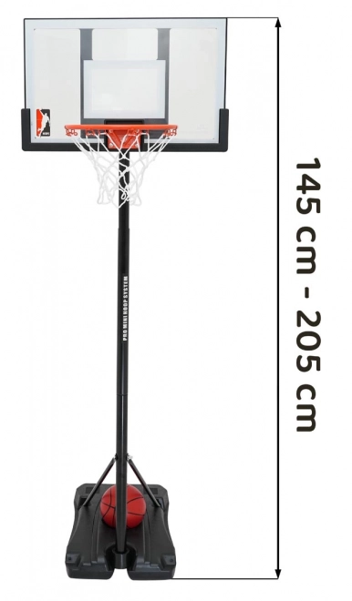 Košarkarska žoga 205 cm + oprema