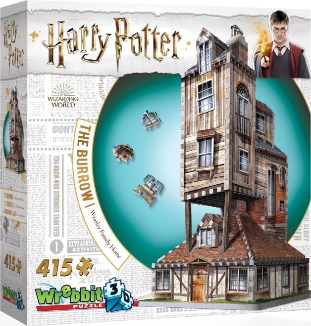 WREBBIT 3D sestavljanka Harry Potter: Brlog