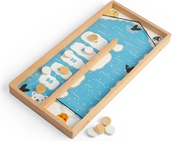 Bigjigs Toys lesena igra s pakom na ledu