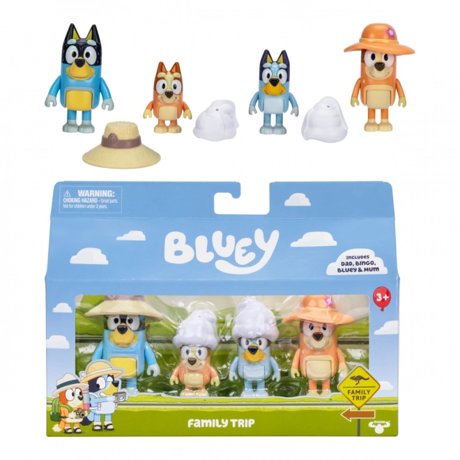 Figurice Bluey Družinski Izlet