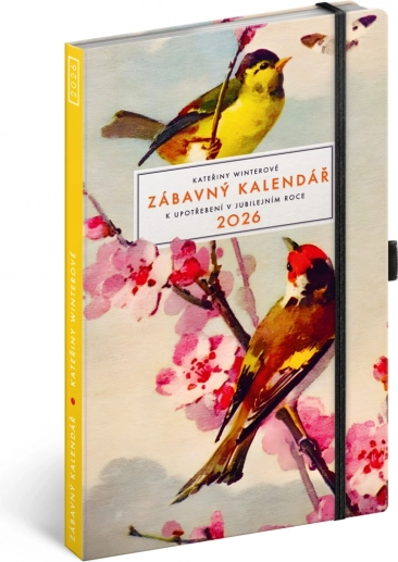 Notique zabavni koledar Kateřine Winterove 2026, 13 × 21 cm