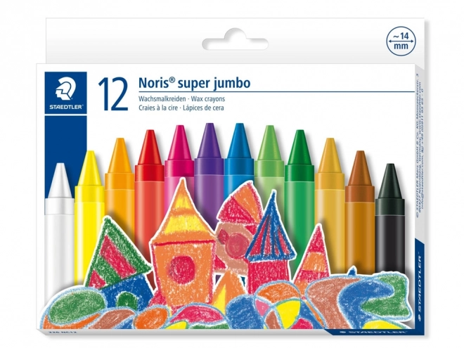 Staedtler Noris Jumbo voščene barvice 12 barv